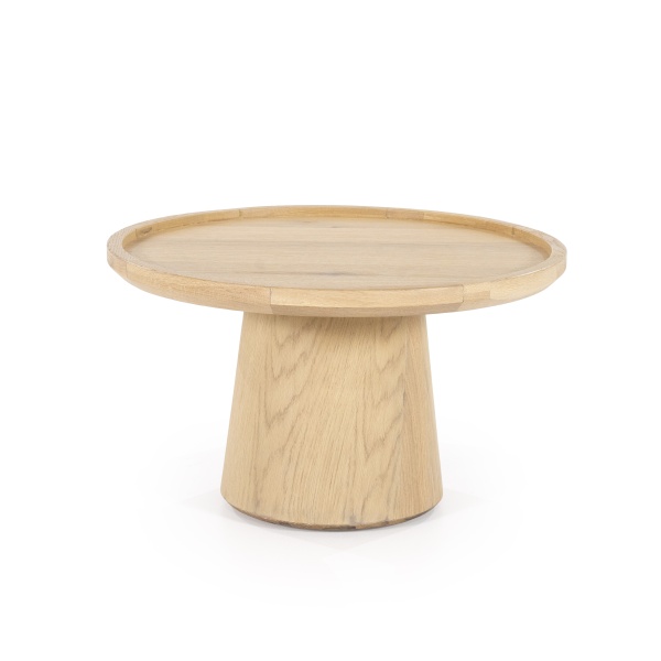 Masuta de cafea Leia din MDF stejar 66x66x39 cm