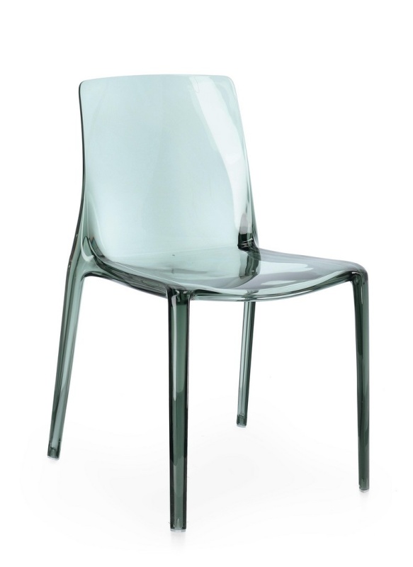 Set 4 scaune Adele Mint din policarbonat transparente