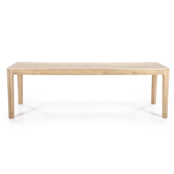 Masa de sufragerie Harvey din lemn de stejar 250x100 cm