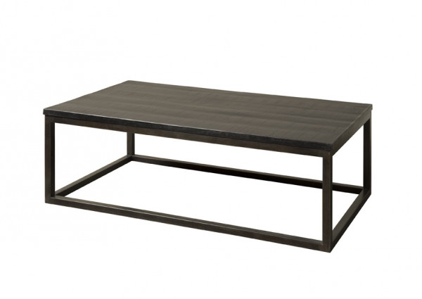 Masuta de cafea dreptunghiulara din lemn 135x75x45 cm maro inchis