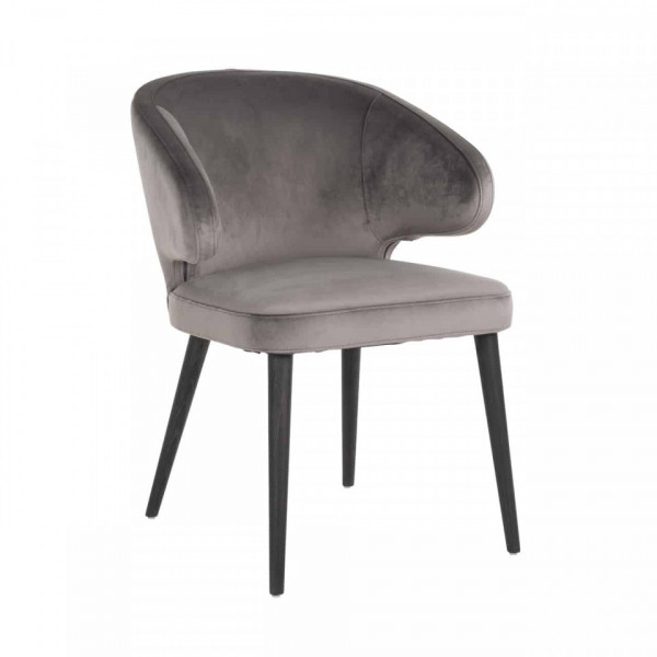 Scaun tapitat Indigo gri