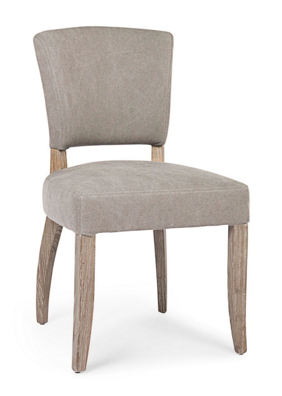 Set 2 scaune clasice Maratriz tapitate gri