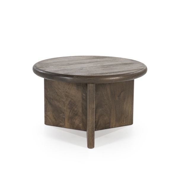 Masuta de cafea din lemn de acacia Leoti maro 60 cm