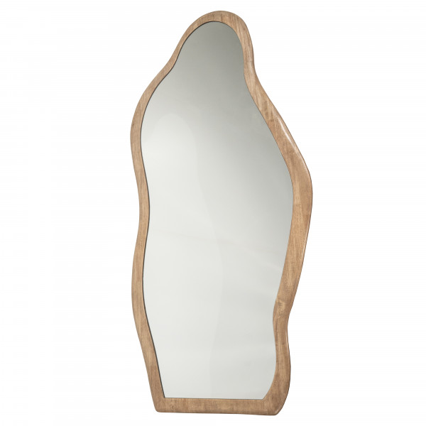 Oglinda de podea cu forma neregulata cu rama de lemn Laban 72x1,7x180 cm