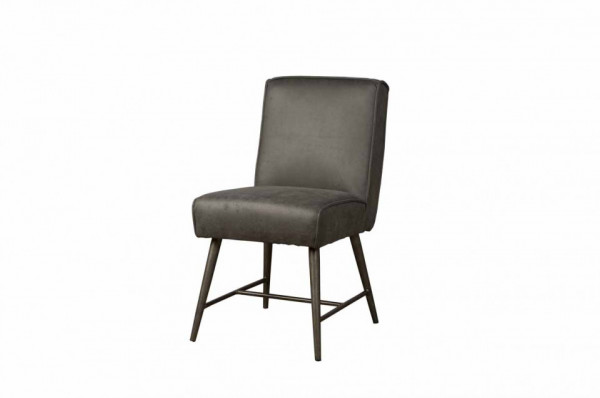 Scaun piele artificiala Belmonte gri