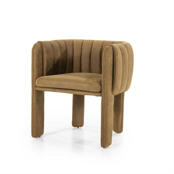 Scaun tapitat Liselore cognac