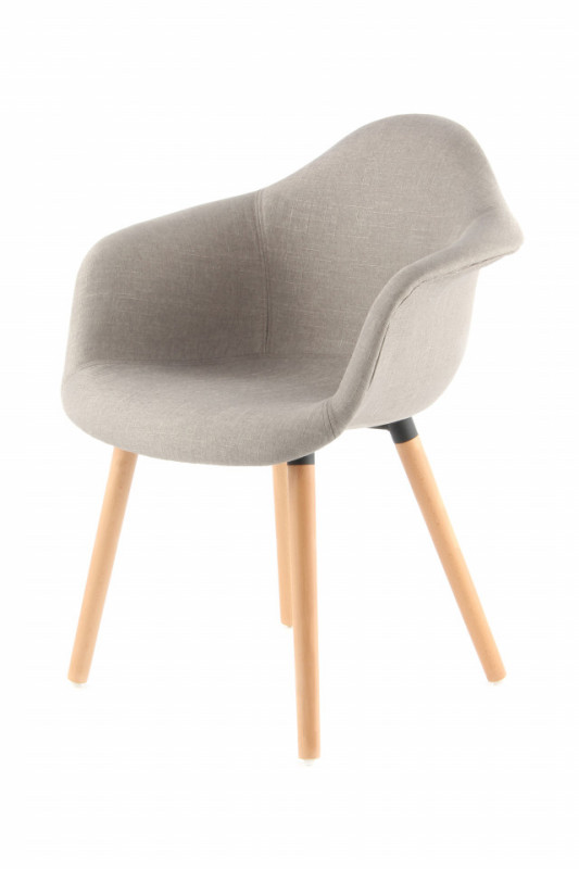 Set 2 scaune tapitate Winston Beige
