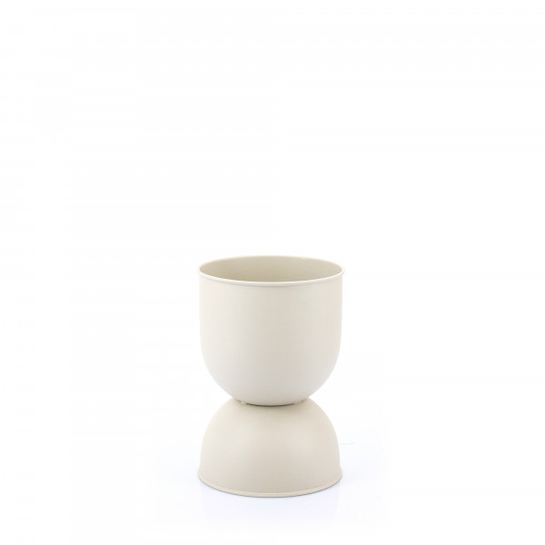 Vaza de ceramica Diablo mica alba 28 cm