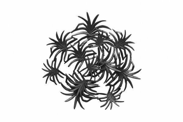 Decoratiune de perete din fier Domizil neagra