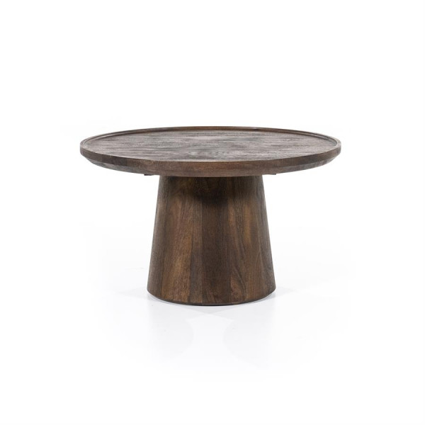 Masuta de cafea din lemn de mango Ron 66x39 cm maro