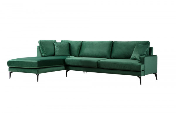 Coltar Papira pe stanga, 3 locuri, verde