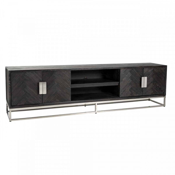 Comoda Tv din stejar Blackbone 220 cm