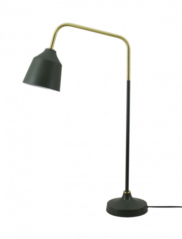 Lampa decorative din fier/cupru Carisa verde army, un bec