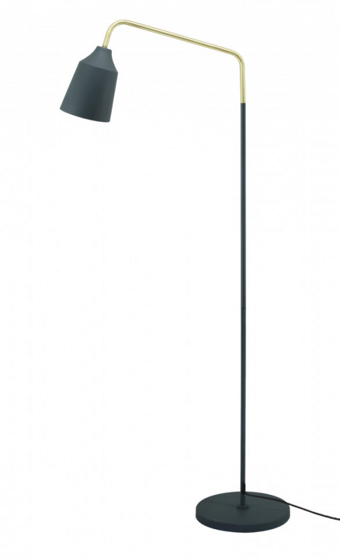 Lampadar din fier/cupru Capree albastru, un bec
