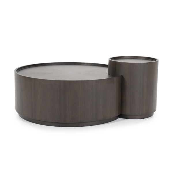Set de masute de cafea Max Furnir de nuc