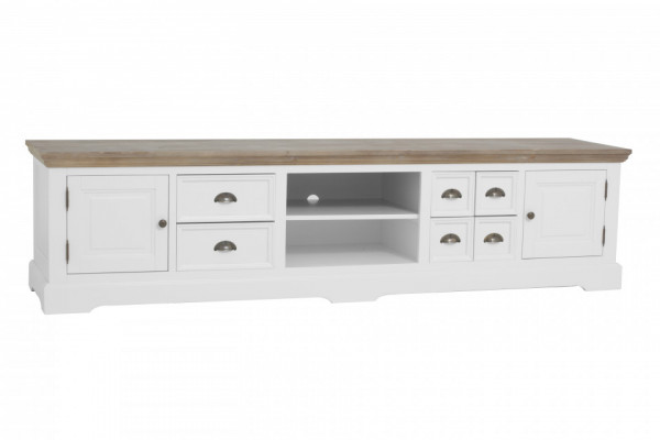 Comoda TV din pin 220 cm
