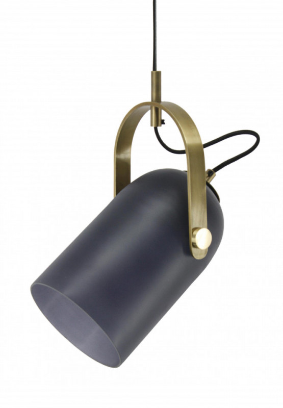 Lustra din sticla/cupru/fier/aluminiu Candace neigea, un bec