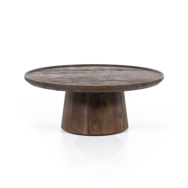 Masuta de cafea din lemn de mango Ron 80x32 cm maro
