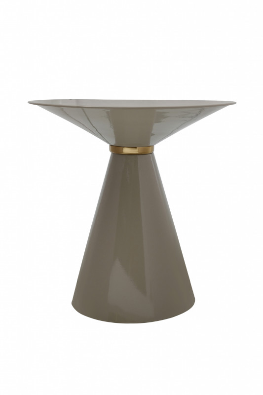 Masuta de cafea rotunda 46,5x46,5x 40 cm taupe