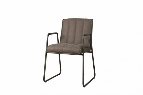 Scaun piele artificiala Santo gri