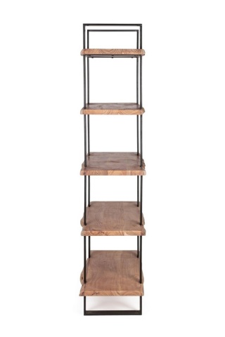Bibliotecă Artur din lemn de acacia 110 cm - Img 4