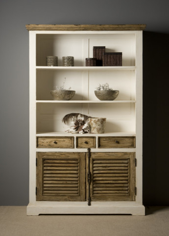 Biblioteca din molid si pin 120x190 cm - Img 2