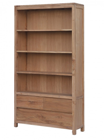 Biblioteca din tec 120x210 cm