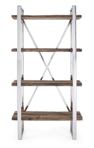 Bibliotecă Stanton din lemn reciclat 180 cm - Img 3