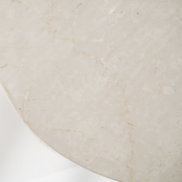 Birou Kira din lemn de mango si marmura 129x60x77 cm - Img 11