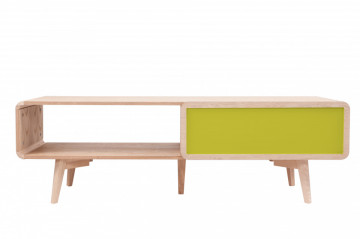 Comoda TV cu lemn de frasin Addison 140 cm - Img 2