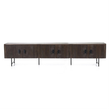 Comoda TV din lemn de mango Remi 250 cm maro