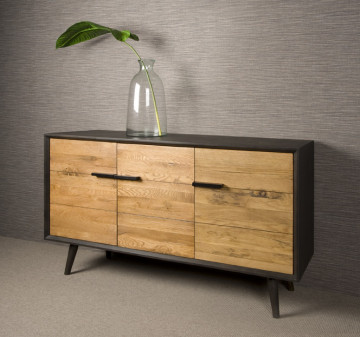 Comoda TV din stejar 152 cm - Img 2