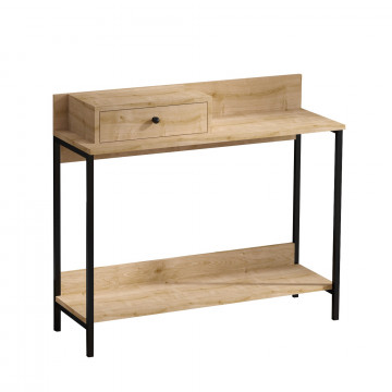 Consola din pal melaminat Alix stejar 100 cm