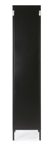 Dulap Cambridge, cu 1 ușă, din oțel, vopsit electrostatic, negru, 46x38x185 cm - Img 4