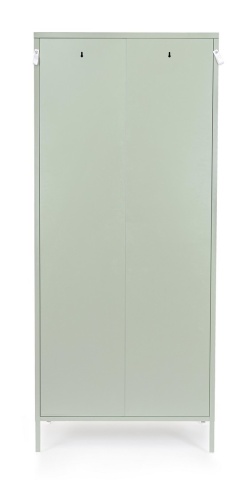 Dulap Cambridge, cu 2 uși, din oțel, vopsit electrostatic, verde salvie, 80x50x185 cm - Img 3