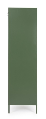 Dulap Cambridge, cu 2 uși, din oțel, vopsit electrostatic, verde salvie, 80x50x185 cm - Img 5