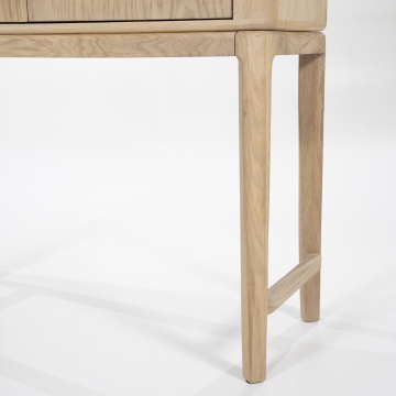 Dulapior Harvey din lemn de stejar 90x40x150 cm - Img 6