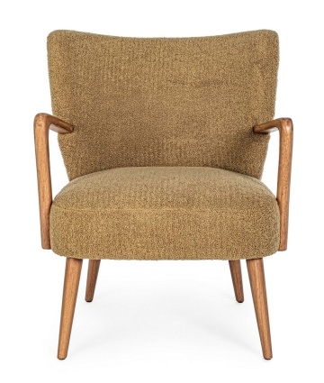 Fotoliu Moritz, efect lână, 66.5x73.5x81.5 cm - Img 3