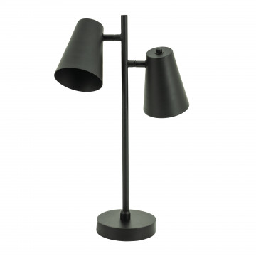 Lampa de masa Cole 34x15x53 cm neagra