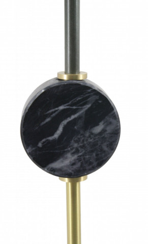 Lampa decorativa din fier/cupru Carlea neagra, 2 becuri - Img 4