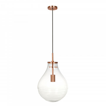 Lustra Tamo Large Transparent / Cupru