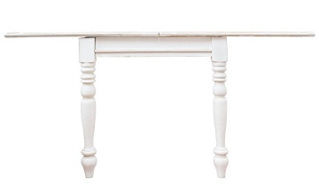 Masă extensibilă Colette, pentru 6 persoane, din lemn de mango, 80-160x80 cm - Img 6