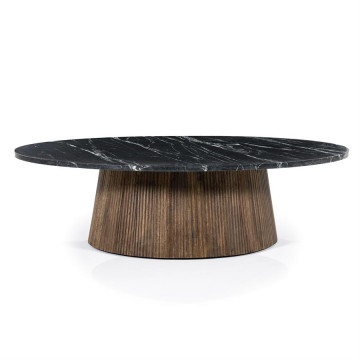 Masa ovala Maxim 120x70cm neagra