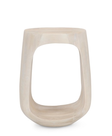 Măsuță de cafea Lopez, din lemn de mango, Ø33 cm - Img 3