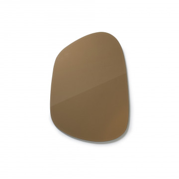 Oglindă cu forma neregulata Amber 45x1x61 cm maro