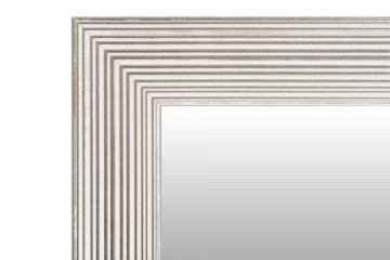Oglinda dreptunghiulara cu rama din polistiren alba/argintie Harper, 147cm (L) x 47cm (L) x 1,8cm (H) - Img 4