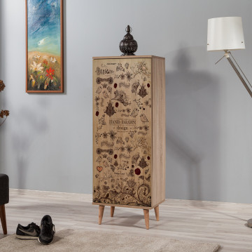 Pantofar din pal melaminat Filinta 731 stejar 50 cm - Img 2