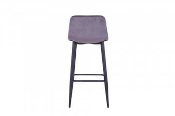 Scaun de bar tapitat Sit&Chairs gri deschis - Img 6