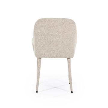 Scaun Fika din tesatura taupe - Img 6