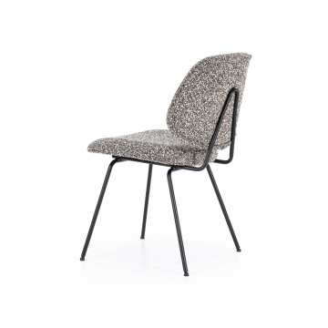 Scaun Jon din Țesătură și metaltaupe - Img 4